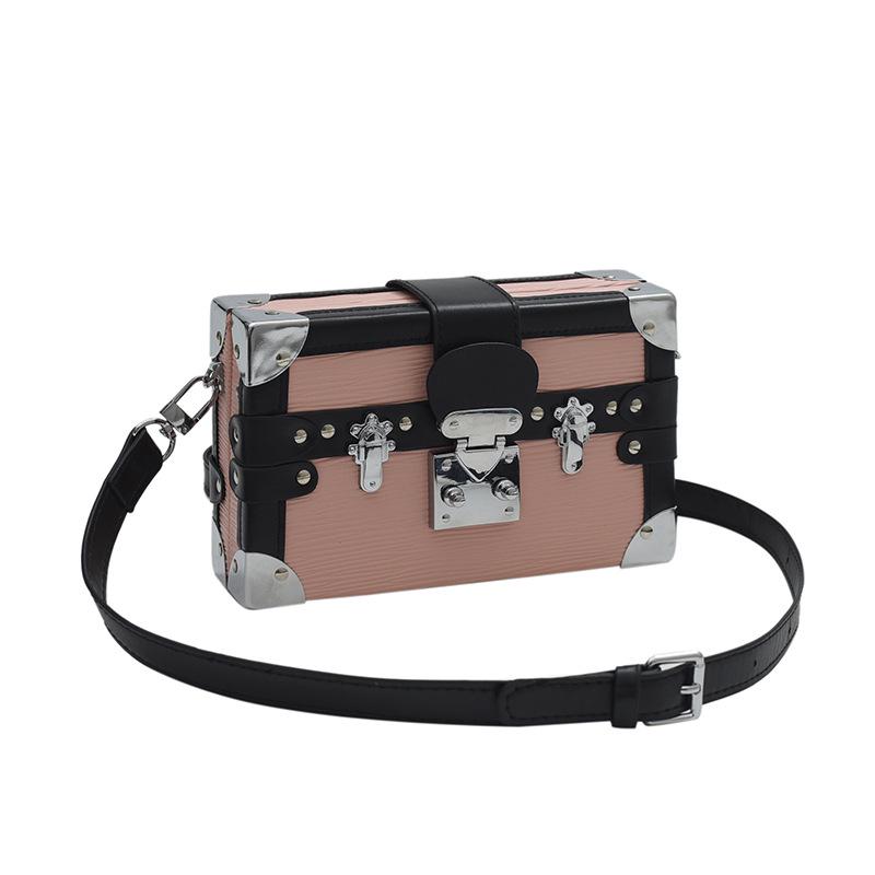 Trendy Box Messenger Bag: Stylish High-End Design for Men & Women