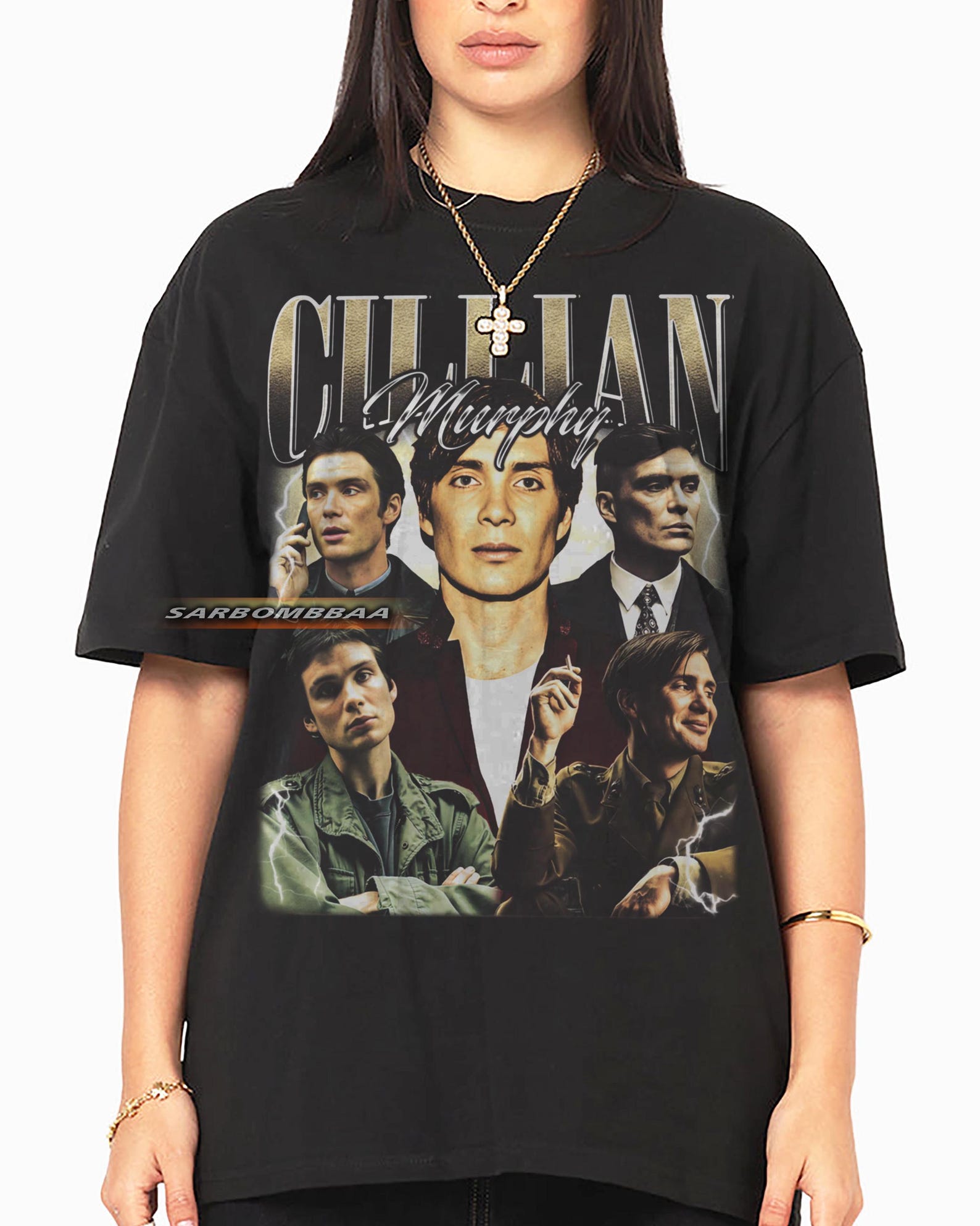 Cillian Murphy Graphic Tee, Vintage Style Unisex T-Shirt XL