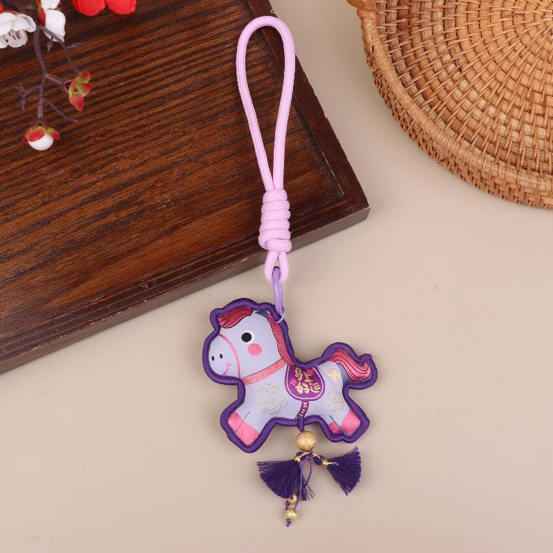 1pc 2026 Year Of The Horse Wall Hanging Ornament Chinese New Year Lucky Decoration Accessories Housewarming Small Pendant Gifts