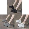Shoe Platform Sneakers With Breathable Leather For Women Summer Casual Comfort