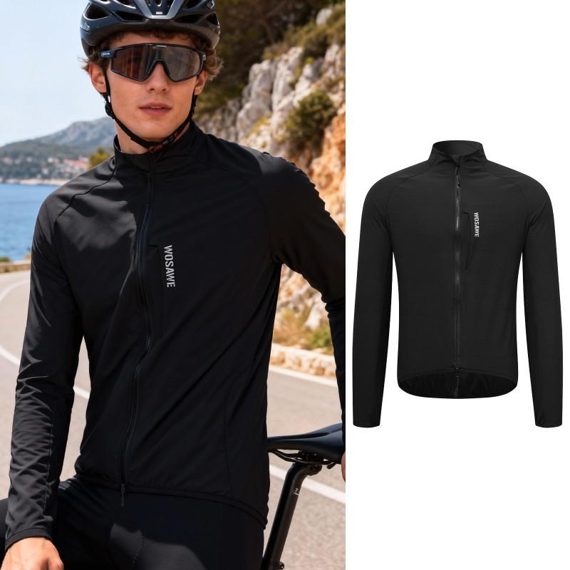 Lightweight Windproof UV-Protective Cycling Jacket Men Women Breathable Outerwear Use