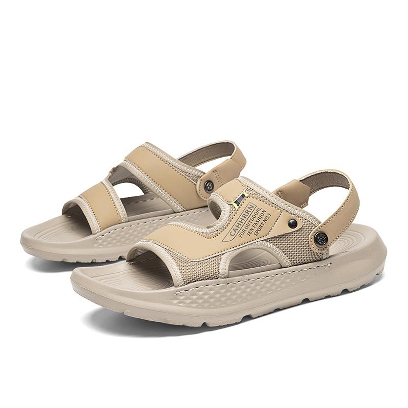 Men's Summer Outdoor Sports Sandals Anti-slip Soft Bottom Beach Shoes Comfortable Wear for Teenagers And Adults