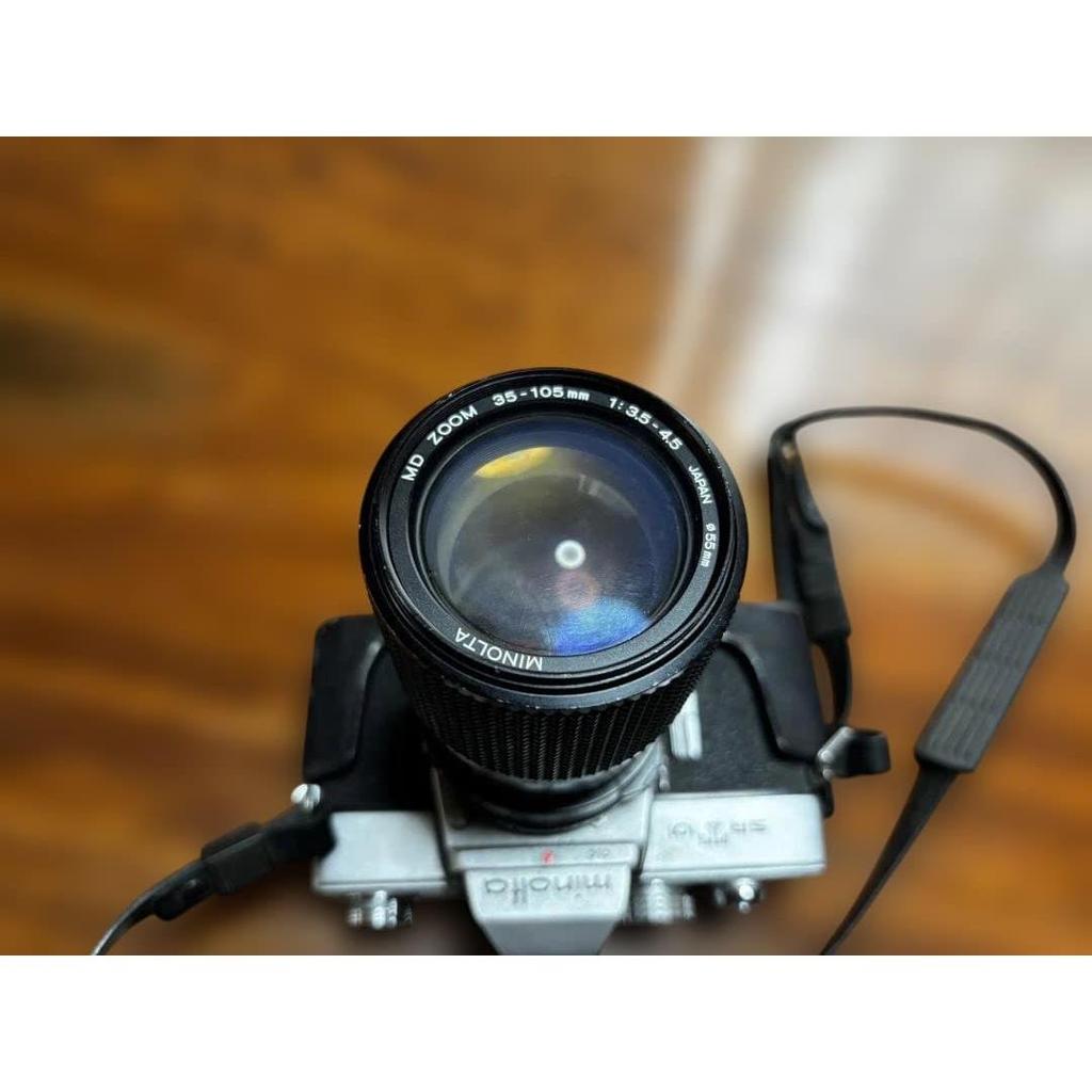 Used Three Old Minolta SLR Cameras and Various Lenses