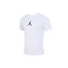 Air Jumpman Logo Printing Sports Round Neck Short Sleeve White Men's CW5191-102
