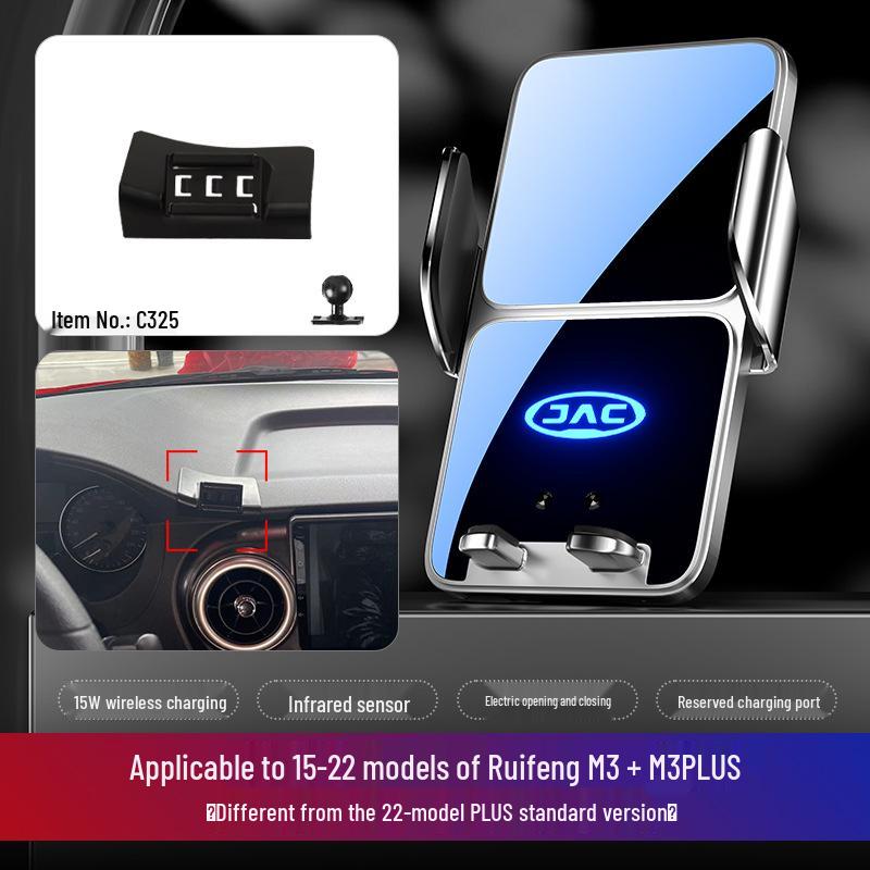 Dedicated Phone Holder for JAC Refine M3 PLUS M4 S2 S3 S5 - Navigation Bracket & Decorative Accessory
