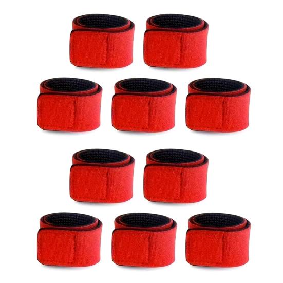 5/10 Buc Suport Cureaua de Legare Lansetă Pescuit Antiderapant Ajustabil Potrivire Universală Ușor de Utilizat Benzi Elastice de Înfășurat Prinderi Lansetă Pescuit