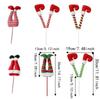 Stuffed Christmas Elf Legs Striped Pants Santa Claus Legs New Christmas Tree Topper  Holiday Party