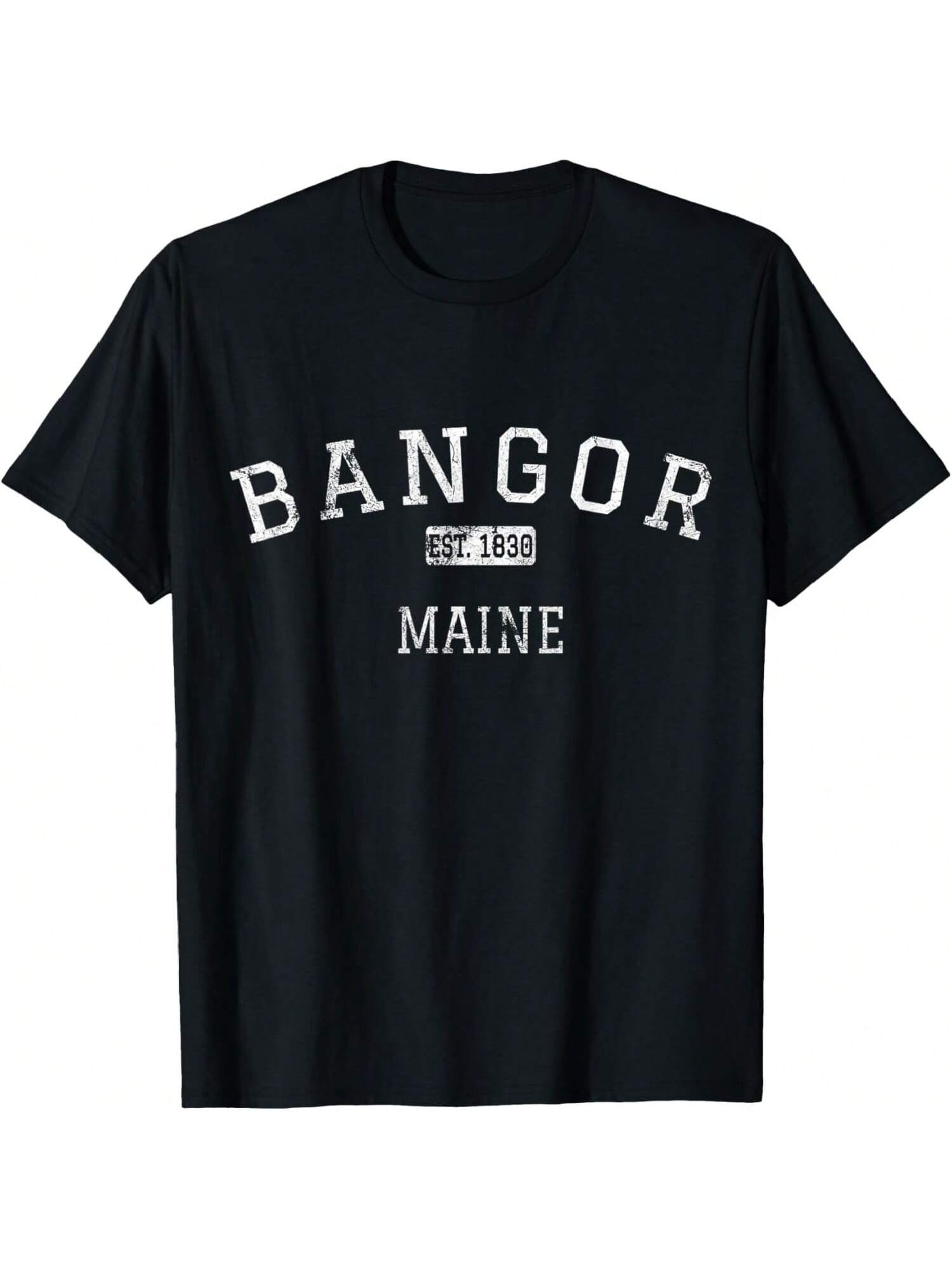 Bangor Maine ME Vintage T-Shirt S разноцветный