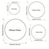 Sphynx Cat In Grass,Round Area Rug,Carpet Rug for Living Room Bedroom Sofa Playroom Decor,Non-slip Floor Mat