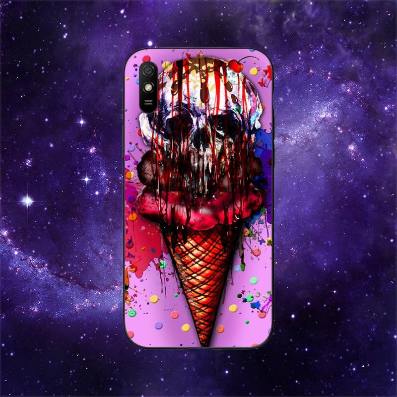 Horror Skull Phone Case For Xiaomi9 10 11PRO LITE Redmi NOTE7 8 9 10A PRO K40 Poco3 Shell