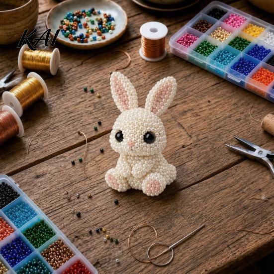 Animali con Perline in Piedi Kit per Creare Animali con Perline Fai da Te, Piccolo Set di Artigianato con Perline 3D, Carino Kit per Principianti Arte per Principianti Adolescenti Adulti Sollievo dallo Stress Decorazione