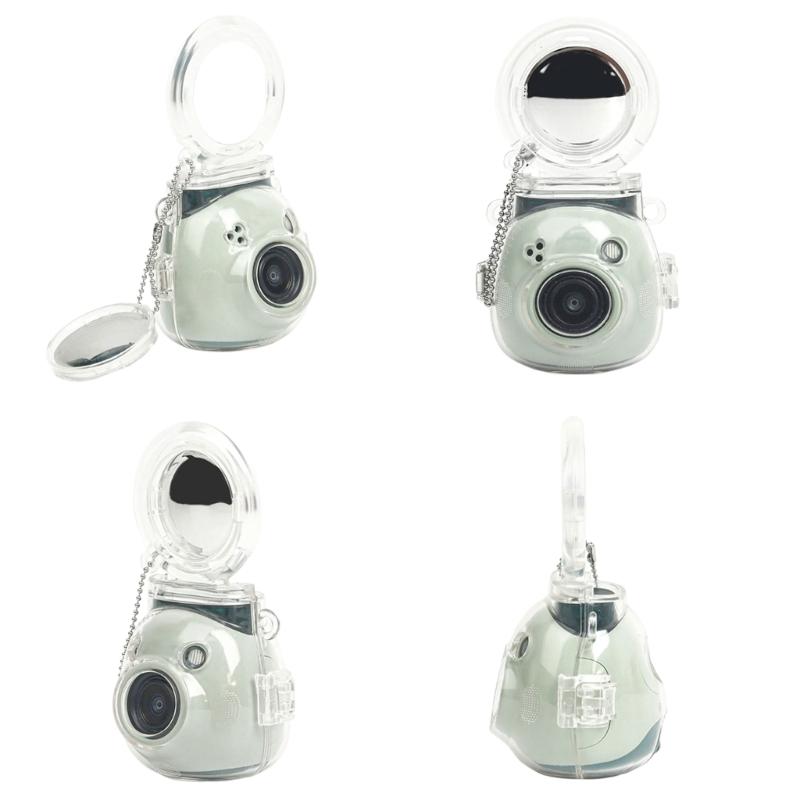 Transparents AntiScratch Phone Camera Cover Builts In 360 Adjustable Mirror for Precise SelfPortraits