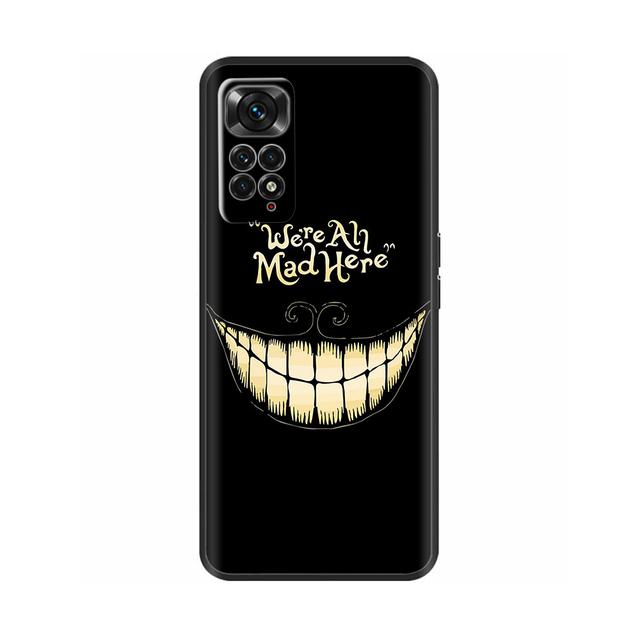Pro Xiaomi Redmi Note 11 Pouzdro Kreslený silikonový měkký obal na telefon Pro Redmi Note 11s Tpu nárazník pro Redmi Note 11 Pro zadní kryt