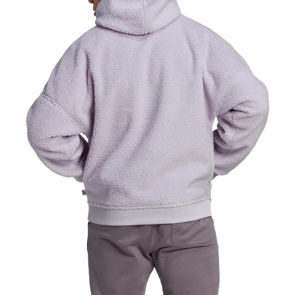 Adidas Polar Fleece Full-Zip Sweatshirt Silver Dawn Men Streetwear HN1946