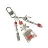 Fashionable Handmade Coconut Beaded Keychain Portable and Sturdy Resin Charm Accessory for Fashion Enthusiasts