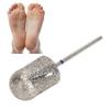 Pedicure Foot Calluses Sanding Polishing Head Stainless Steel Foot Nail Drill Bit for Corns Cracked Skin