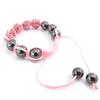 Les Trésors De Lily [J5342] - Pale Pink 'Shambhala' Ethnic Bracelet