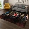 3D R-Resident Evil Leon Game Cartoon Carpet Rug for Bedroom Living Room Sofa Playroom Doormat Home Decor,Kid Area Rug Non-slip