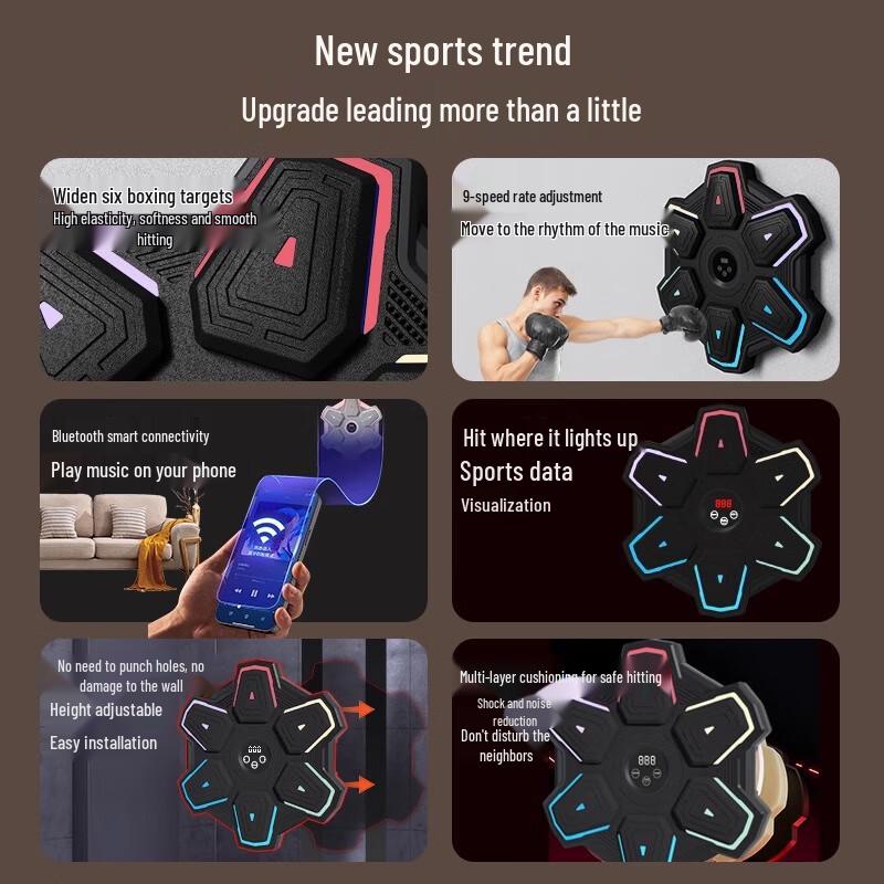 Norman Smart Bluetooth Music Boxing Target