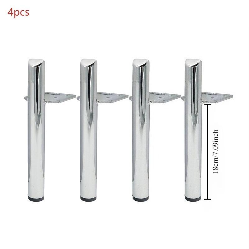 4pcs Furniture Legs Mounted Style Furniture DIY Replacement Feet Coffee Table Feet Metal Furniture Leg for Sofa Cabinet Side