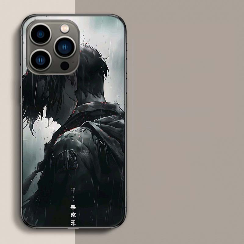 

Character LEVI ACKERMAN Phone Case For Iphone 17 Air 15 Pro 14 Plus 16 Pro Max 12 13 Mini 11 16E X XS Cover Cute Fundas iPhone 15