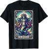 Mermaid-Inspired Tarot Card Graphic T-Shirt