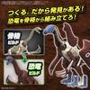 BANDAI SPIRITS Planosaurus Therizinosaurus Color-coded Plastic Model