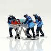 Figreal 1/64 Ambulance Team 004 3 Figures + Patient Stretcher