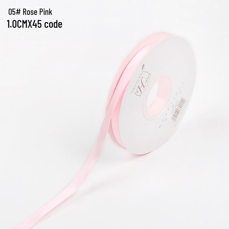 Bright Polyester Ribbon for Flower Packaging and DIY Gifts