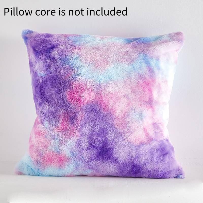 

Подушка Плюшевый Чехол Полиэфирное Волокно Фиолетовый Розовый Великолепный Узор Декор Комната фиолетовый