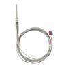 Replacement Sensor High Quality K type Thermocouple Probe with Stainless Steel Braid Cable 50mm 100~1250 Celsius