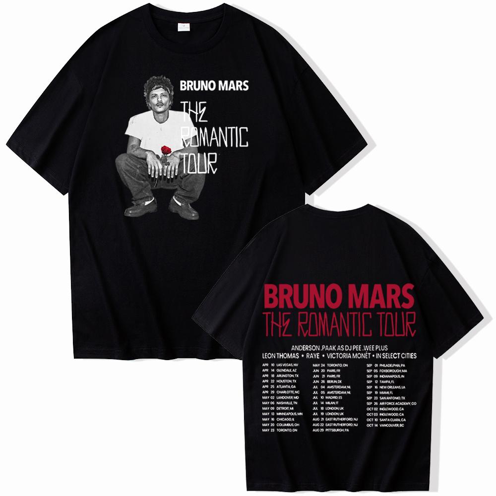 

2026 New Design Bruno Mars Romantic Journey High-Quality Comfortable Casual Printed Men s T-Shirt S