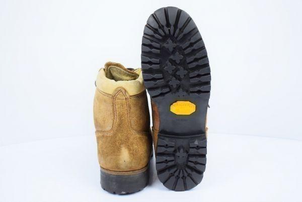 VASQUE Leather Trekking Boots Brown 24.0cm Vibram Sole(USED)