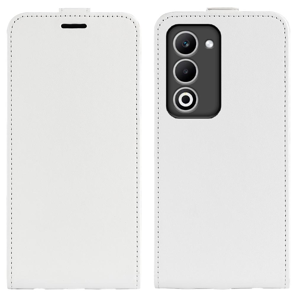 For Oppo A5 5G Case with Card Slots Vertical Flip Leather Phone Cover - Brown