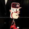 Luxury Lanyard Phone Case for Apple iPhone 15/16 Plus and 17 Pro Max - Elephant Design