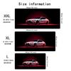 Cool Sports Car Mouse Pad Rubber Anti-slip Keyboard TableMat Large Gaming Computer Office Mousepad XXL Game Laptop Long Desk Mat