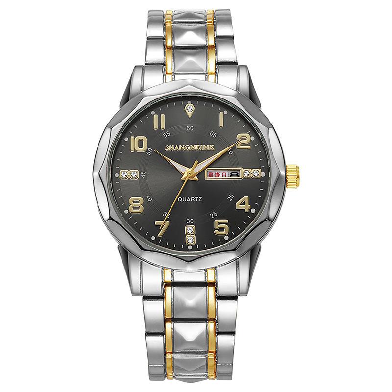 Shangmei Men'S Business Watch Waterproof Luminous Trend Student High School Student Quartz Watch Teen Mechanical Watch
