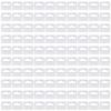 200pcs Clear Self Adhesive Slot Hole Hanging Tabs for Retail Display and Home Organization Waterproof Plastic Hooks