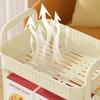 Kitchen Trolley Food-Grade Plastic 2/3/4-Tier Storage Cart with Silent Wheels Slim Design Snacks Apartment Storage Trolley