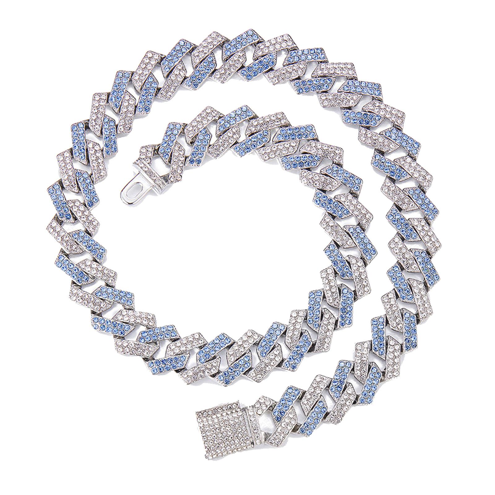 

Модная цепочка кубинского плетения с бриллиантами Iced Outs, хип-хоп модное ювелирное украшение, аксессуар для модных женщин и мужчин 20