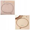 Beautiful Golden Heart Key Necklace Chain Fashionable Elegance And Chic 45 Cm