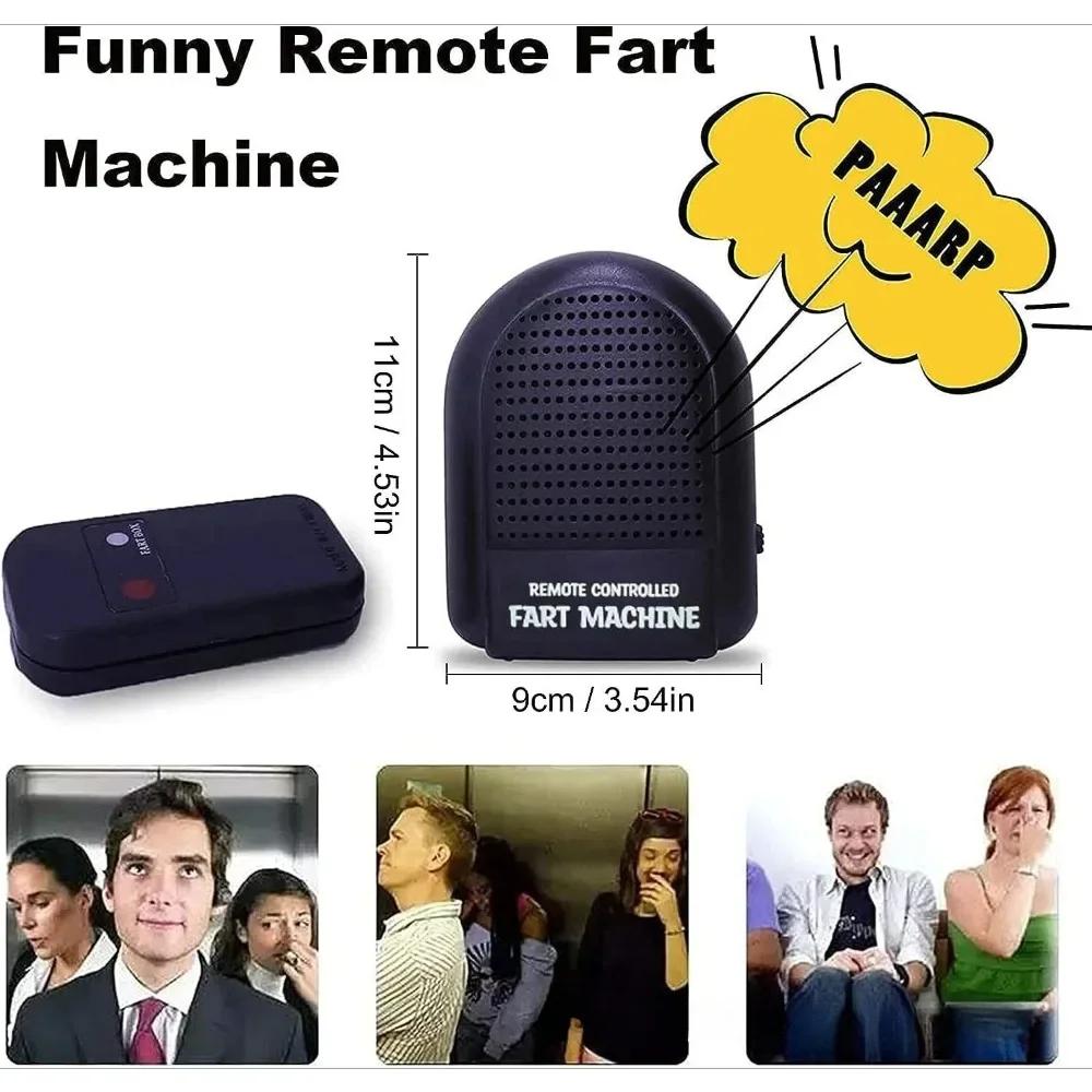 Funny Fart Sound Prank Box Creative Noise Generator Sound Button for Holiday Birthday Party Gag Supplies