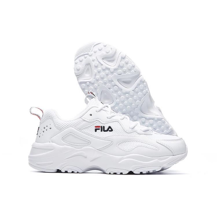 New FILA Tracer Series Wear resistant Low Tops Casual Shoe White Women's F12W021111FWT