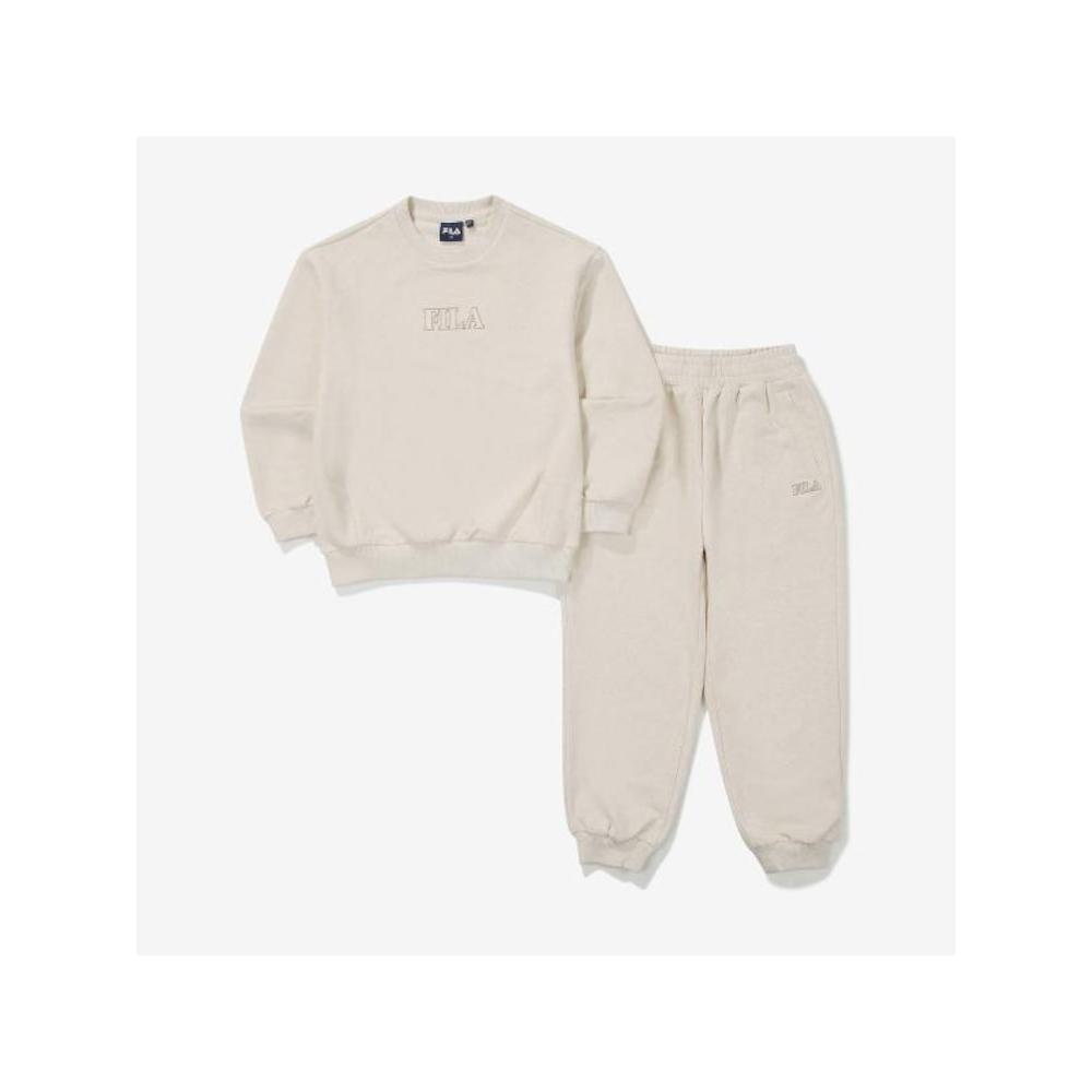 

[fila Kids] Essential Archive Top And Bottom Set Fk2fsf3203x Otl q0zFk2fsf3203xOtl OATMEAL/100