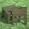 Outdoor Camping Multifunctional Table Barbecue Picnic Table Camping Equipment Portable Folding Table