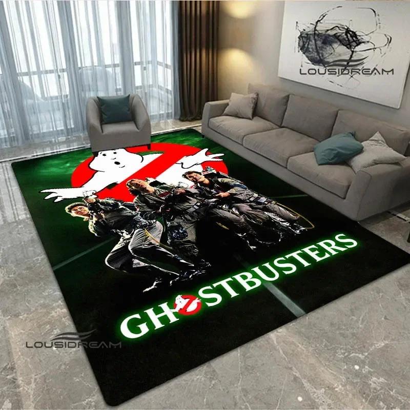 3D G-Ghostbusters Cartoon printed carpet living room bedroom carpet non-slip door mat area rug Home room decor birthday gift