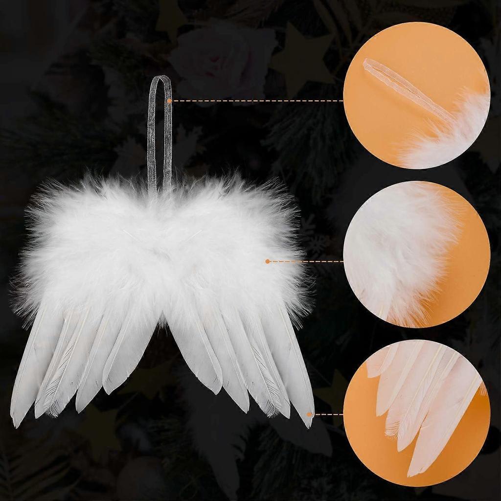 10 Christmas Children's Photography Feather Props