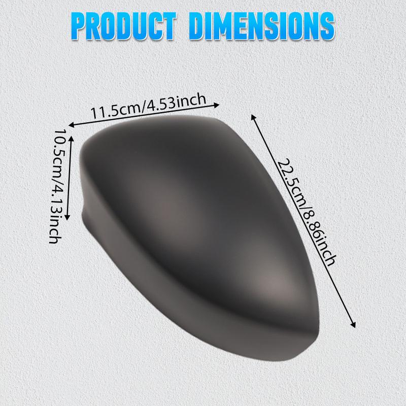 Car Left / Right Side Wing Rearview Mirror Cover Cap 735571778 735452186 for Fiat 500 500C 2007– Grande Punto 2005–2018