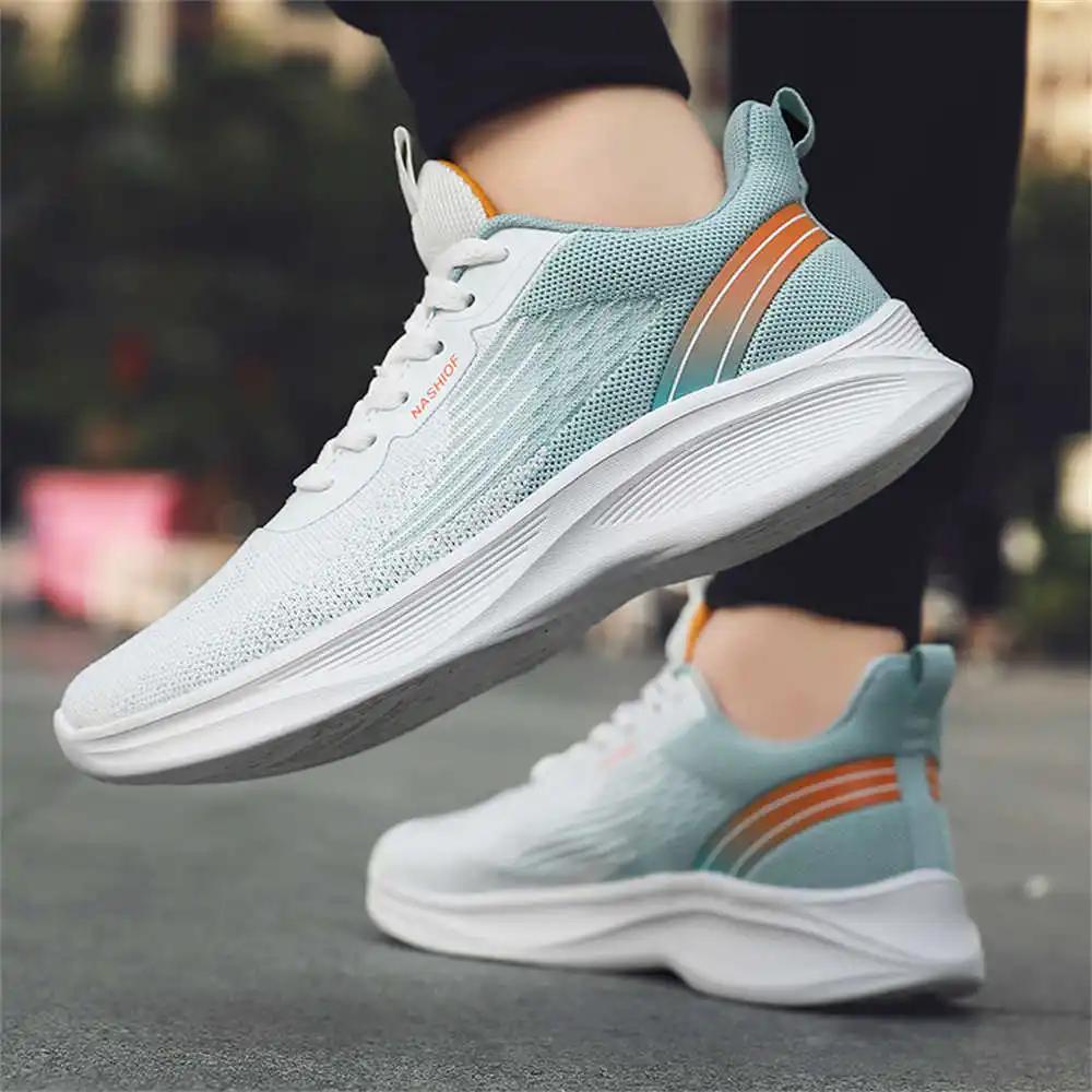 42-43 Tied Short Boots Men's Brown Shoes Man Shoes High Top Sneakers Sport Fit Life Specials Trainers Sabot Order Items