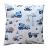 Cotton Pillowcase, Excavator, Concrete Mixer, Bob